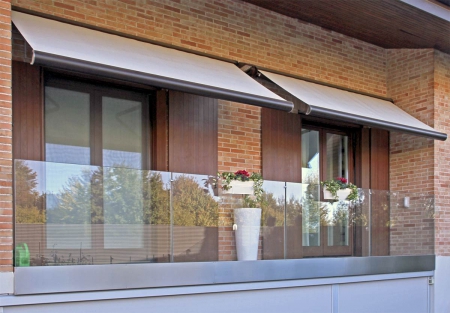 Tenda a braccia Kumo Corten