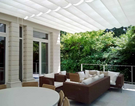 Tenda esterna ad onde Leaf