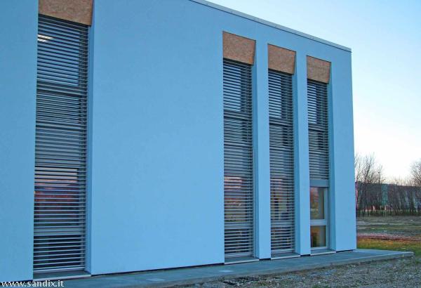 Veneziane esterne da 97mm con guide autoportanti