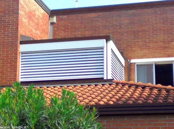 Veneziana frangisole esterna da 97 mm